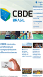 Mobile Screenshot of cbde.org.br